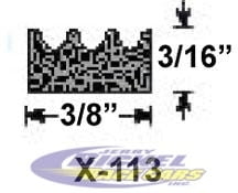 Trim-Lok 3-Rib Thick W/S