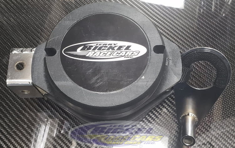 16' Self-Retracting Tow Strap (3/8" or 1/2" Eyelet)